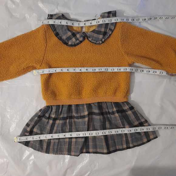 ● SHEIN | Peter Pan Collar Fall Dress - Picture 4 of 13